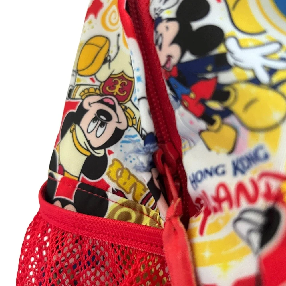 Disney Hong Kong Disneyland 10th‎ Anniversary Mickey Mouse Backpack Bookbag